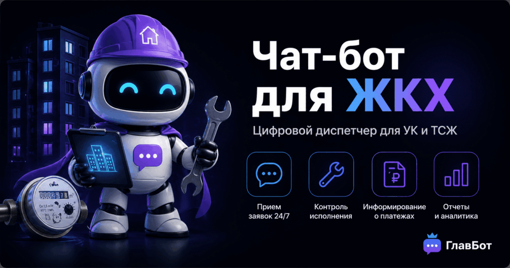 Цифровой диспетчер для УК и ТСЖ
