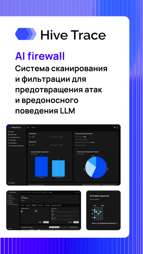 Изображение галереи HiveTrace: Иммунитет ИИ