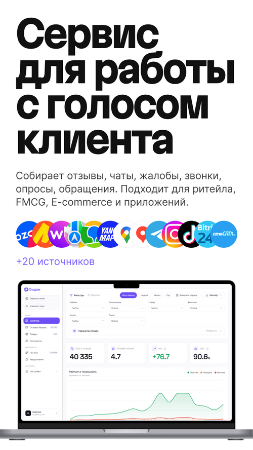 Изображение галереи Фидли — голос клиента
