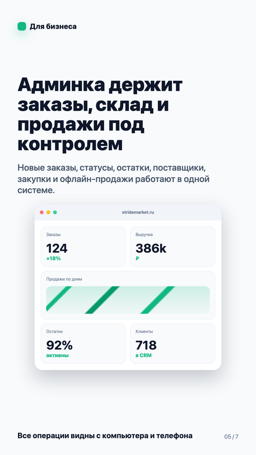 Изображение галереи StrideMarket
