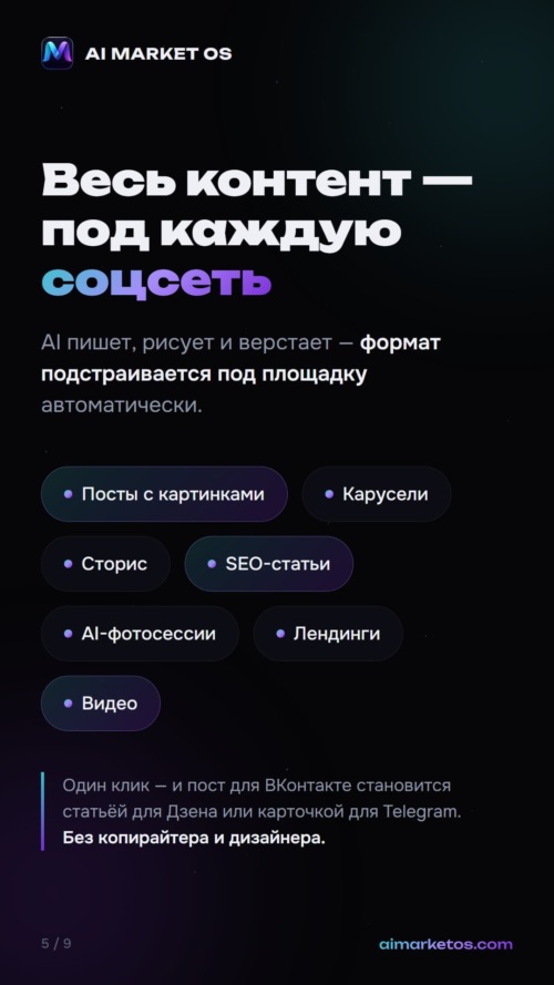 Изображение галереи Aimarketos