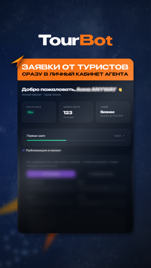 Изображение галереи TourBot