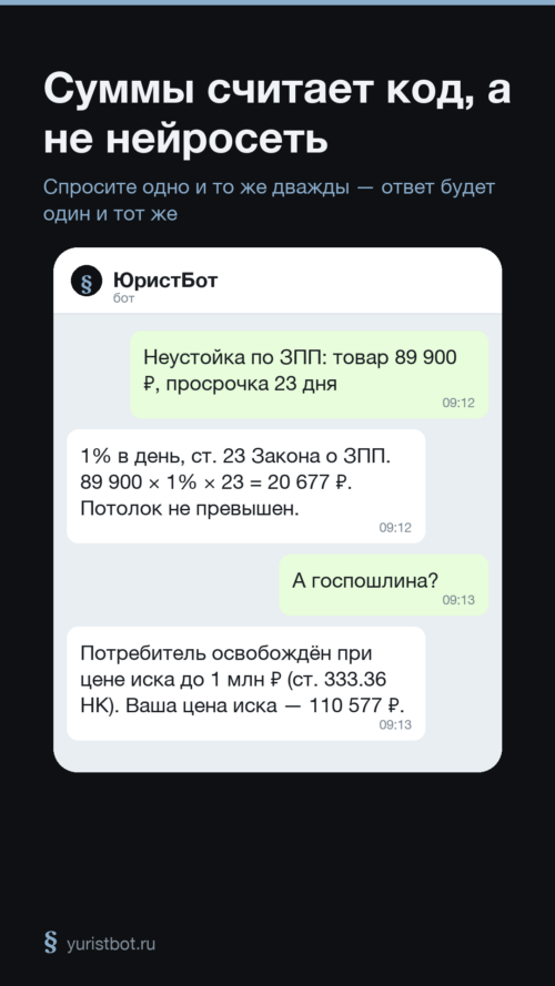 Изображение галереи ЮристБот