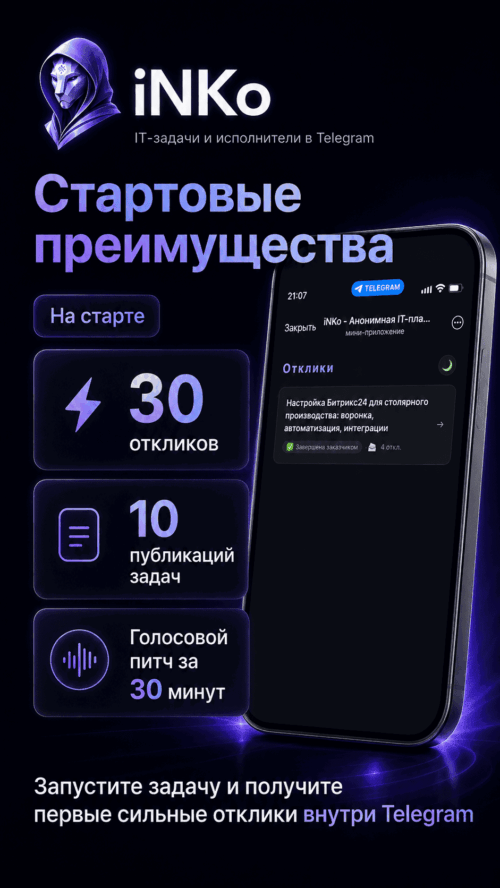 Изображение галереи iNKo — IT-задачи