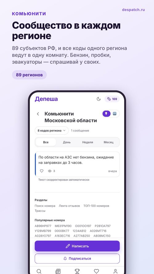 Изображение галереи Депеша