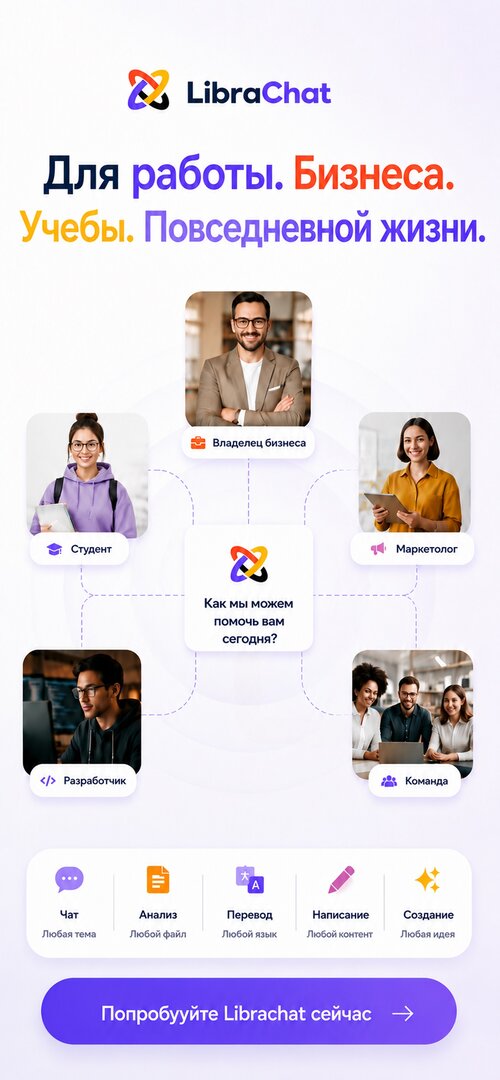 Изображение галереи LibraChat