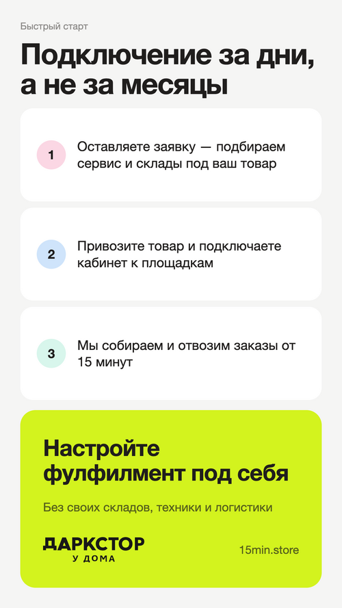 Изображение галереи Даркстор у дома