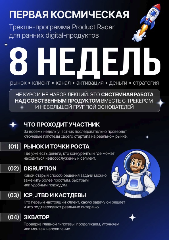 Первая космическая программа 1
