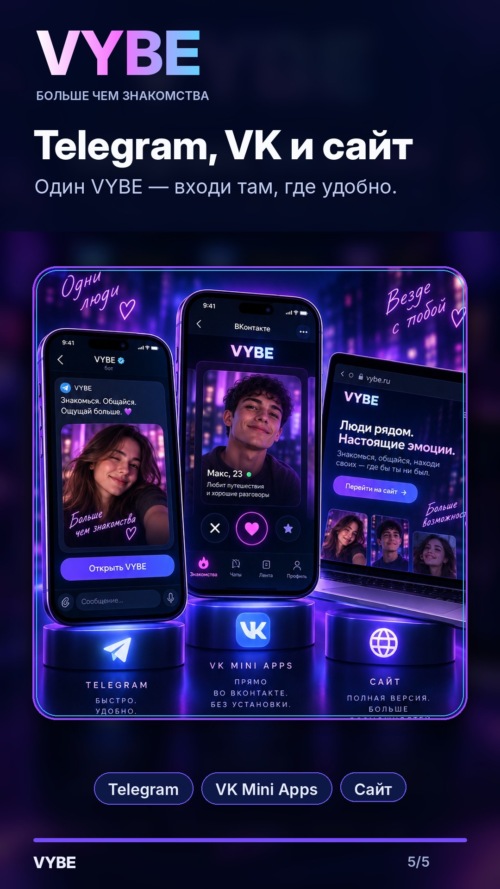 Изображение галереи VYBE