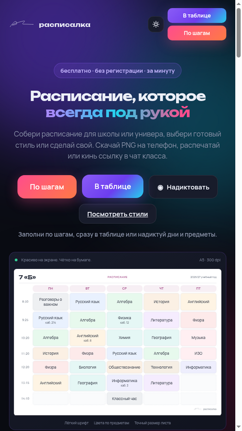 Изображение галереи Расписалка