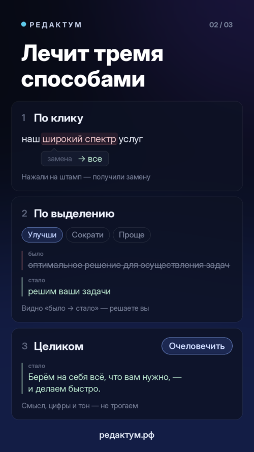 Изображение галереи Редактум