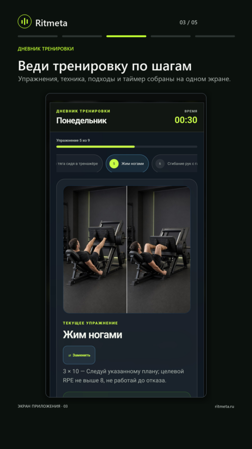 Изображение галереи Ritmeta — Fitness Trainer