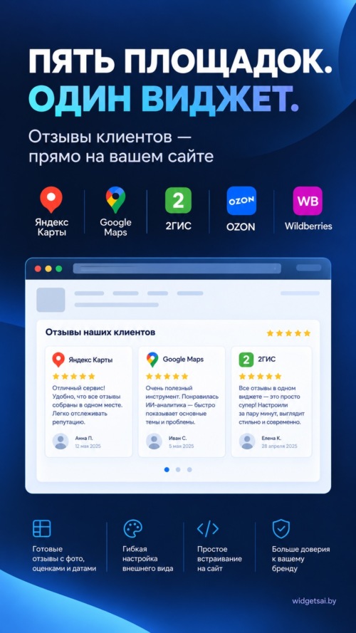 Изображение галереи WidgetsAI
